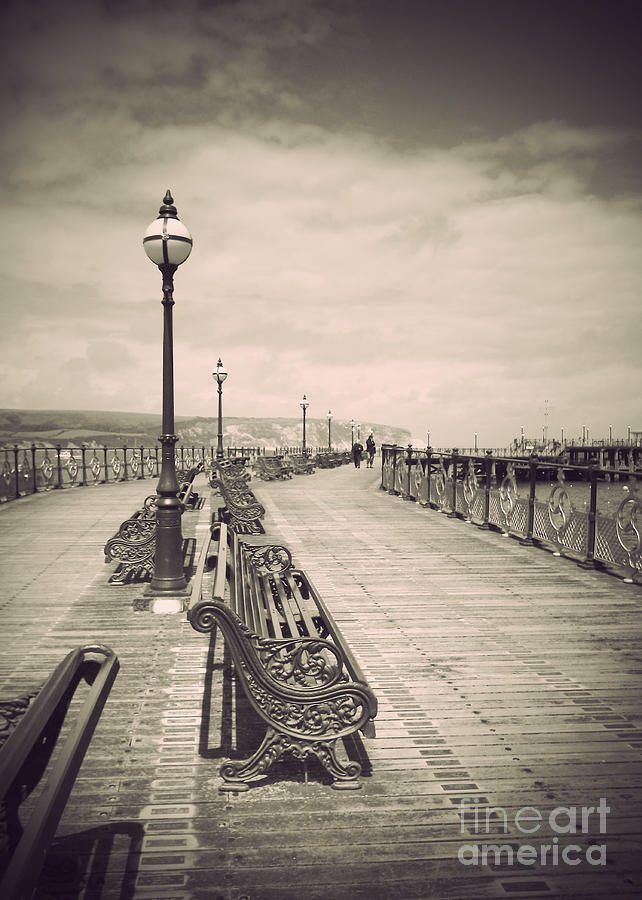 Architecture Swanage Pier Photograph by Linsey Williams