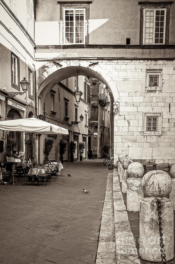 Architecture Photograph - Archway over Street by Prints of Italy