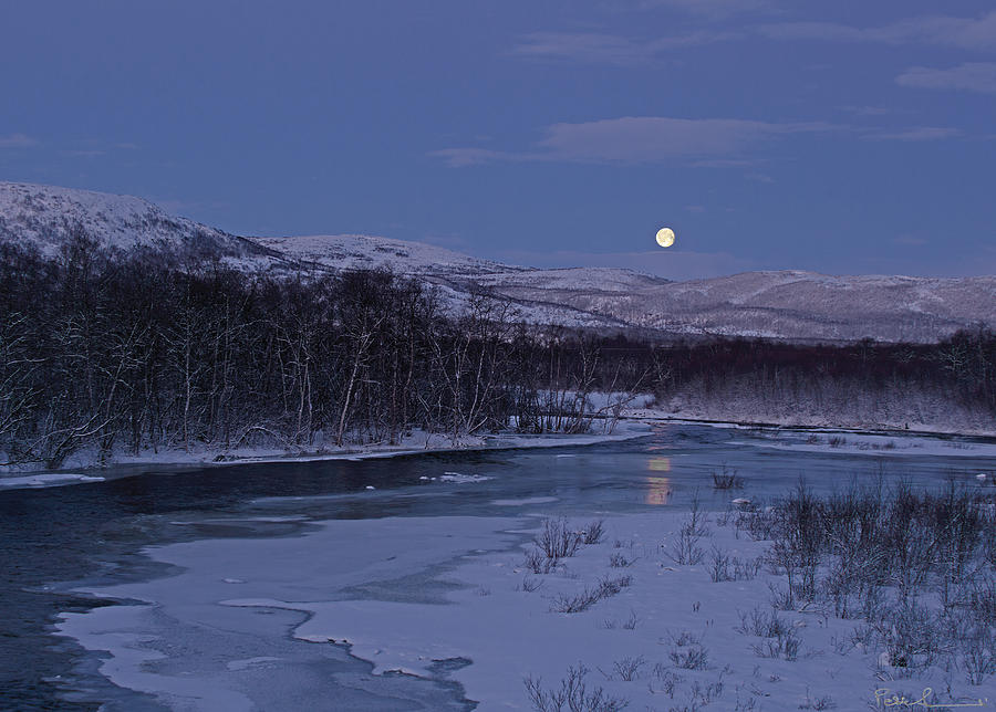 Arctic Moonglade Photograph by Pekka Sammallahti