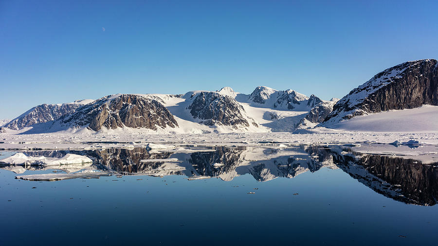 Arctic Scenery With Snow Covered Photograph by Raffi Maghdessian | Pixels