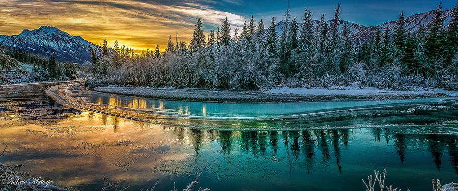 Arctic Sunrise Photograph by Andrew Matwijec