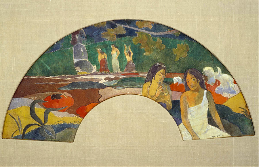 Arearea Joyousness II Painting by Paul Gauguin