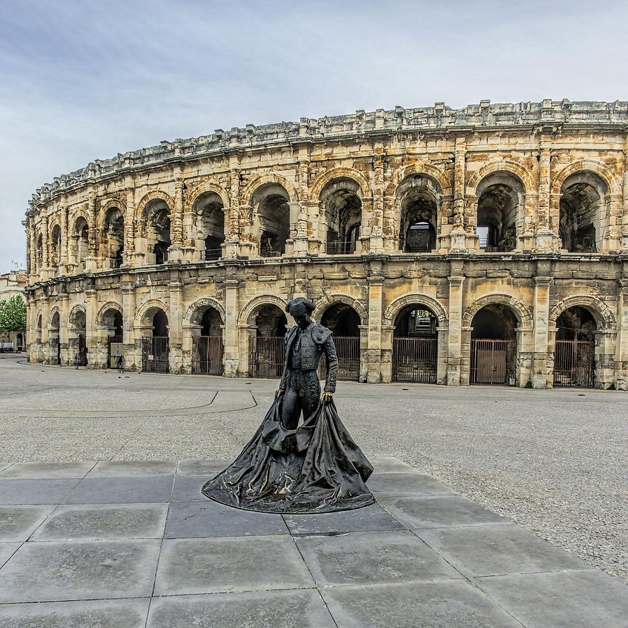 Arena of Nimes Photograph by Jenny Hudson