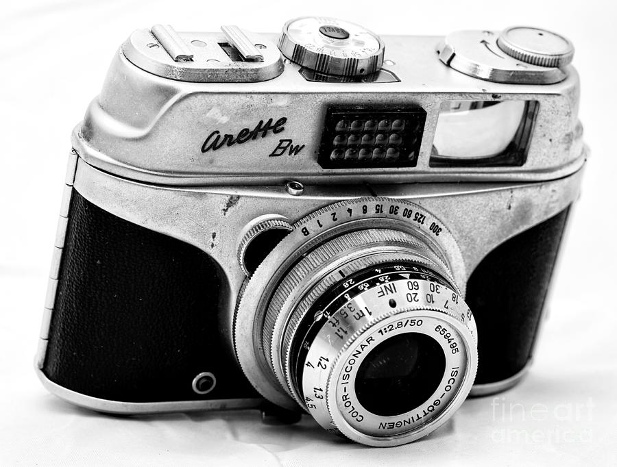 Arette BW Camera Photograph by John Rizzuto