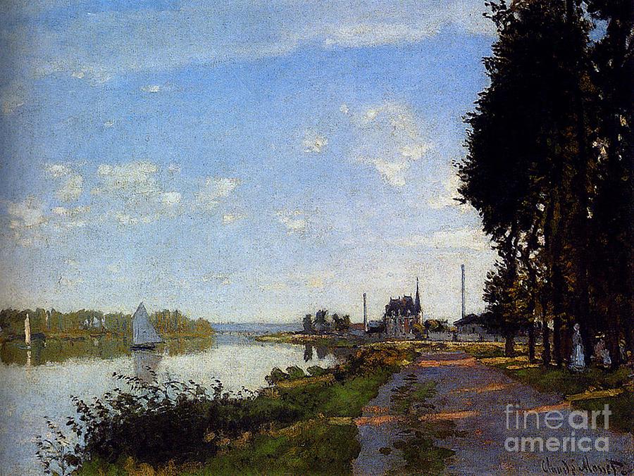 Argenteuil 1872 Painting By Claude Monet   Argenteuil 1872 Claude Monet 