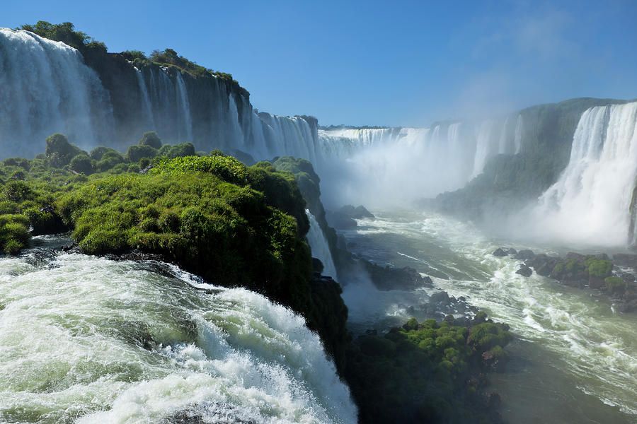 Argentina Iguazu Waterfalls Garganta Photograph by Grafissimo