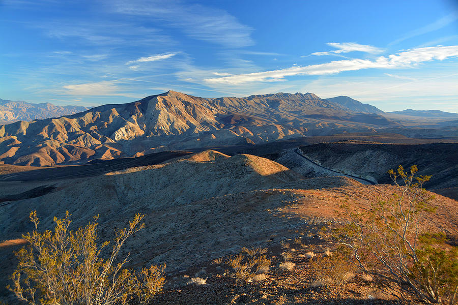 Argis Range from Father Crowley Viewpoint November 16 2014 Photograph by Brian Lockett