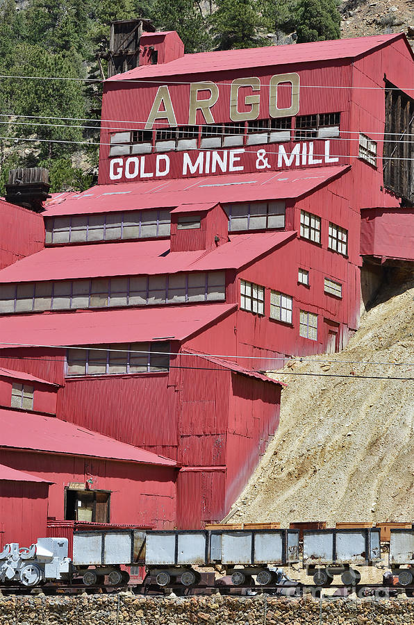 Argo Gold Mining Digital Art by Mae Wertz Argo Gold Mining Digital Art by Mae Wertz