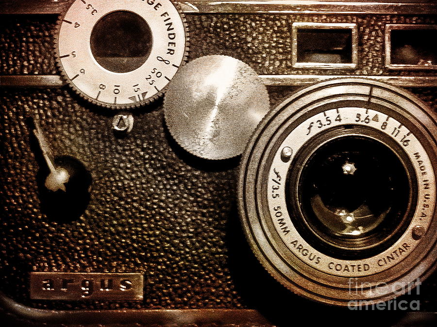 Vintage Photograph - Argus - Vintage Camera by Colleen Kammerer
