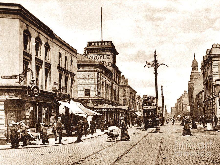 Argyle Street Birkenhead England Photograph by The Keasbury-Gordon ...