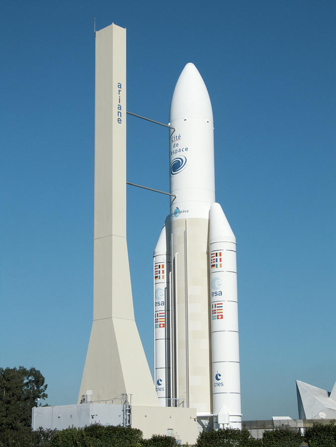Ariane 5 Photograph - Ariane 5 Exhibit by Alex Bartel