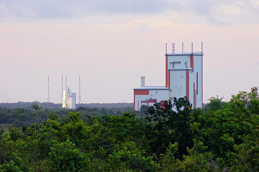 Ariane 5 Launch Site Photograph by Mark Williamson/science Photo Library