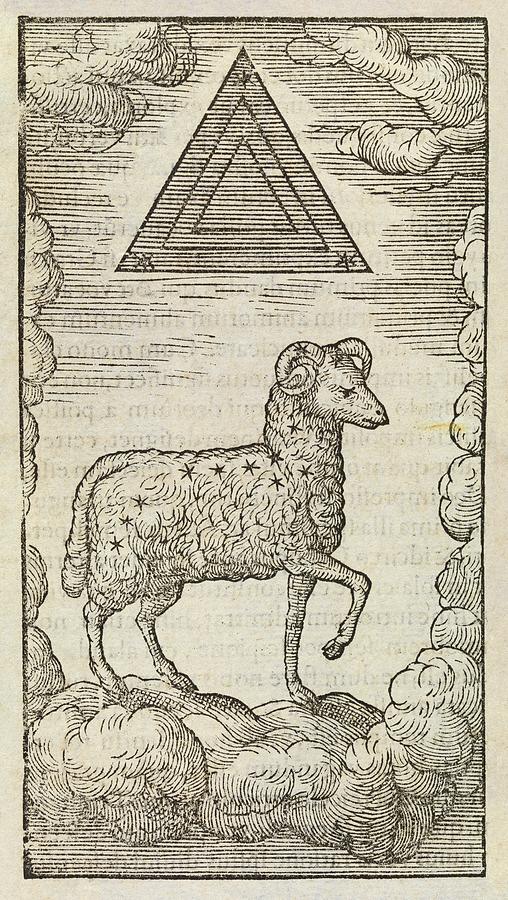 Aries And Triangulum Photograph by Middle Temple Library