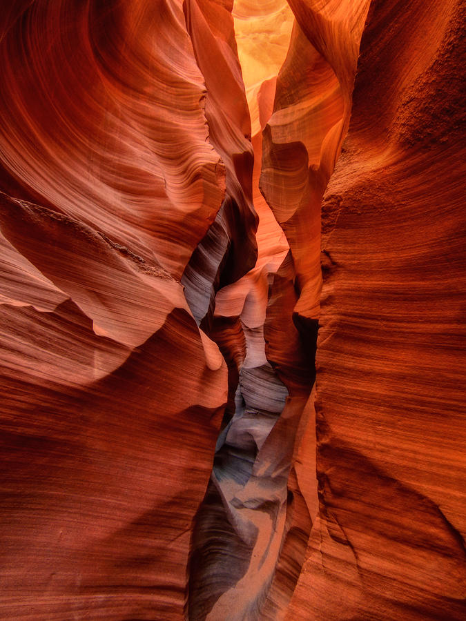 Arizona - Antelope Canyon 025 Photograph by Lance Vaughn