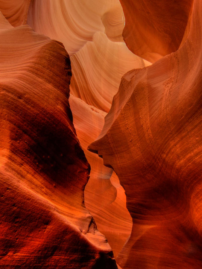 Arizona - Antelope Canyon 013 Photograph by Lance Vaughn