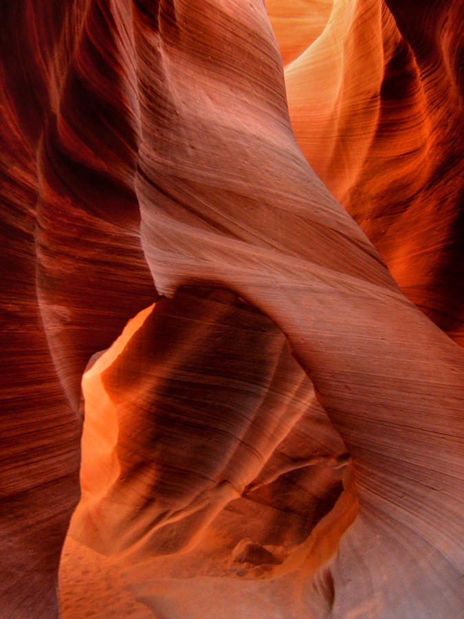 Antelope Canyon Photograph - Arizona - Antelope Canyon 014 by Lance Vaughn