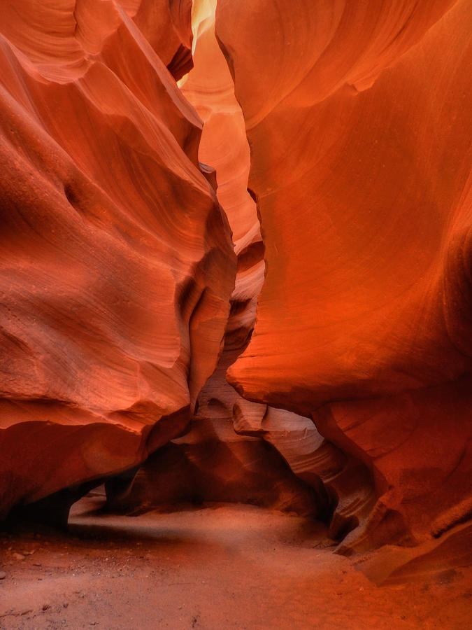 Arizona - Antelope Canyon 016 Photograph by Lance Vaughn