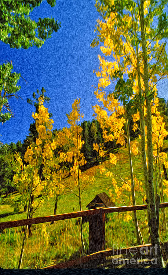 Arizona Autumn Ver 2 Photograph by Larry Mulvehill