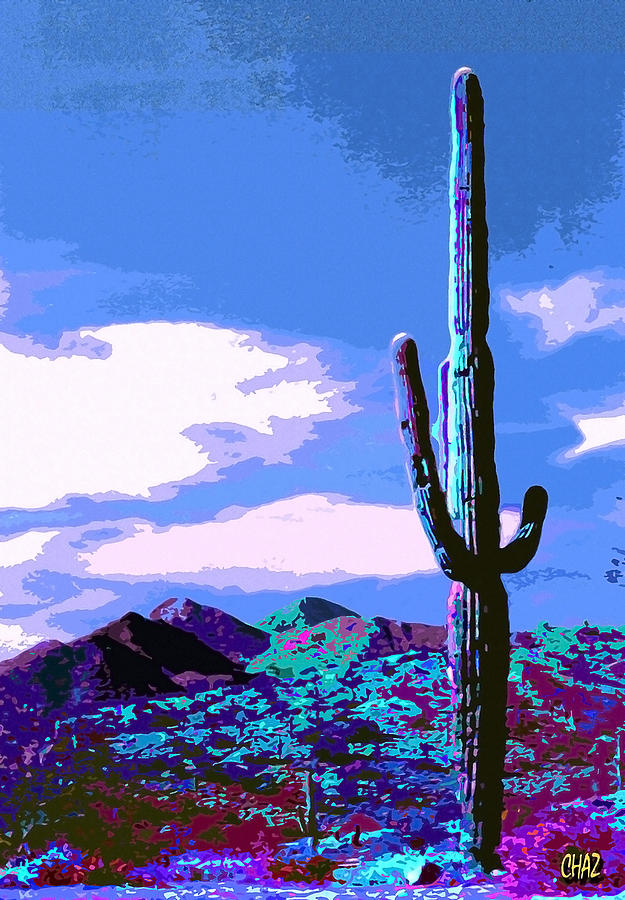 Arizona Blue Painting by CHAZ Daugherty