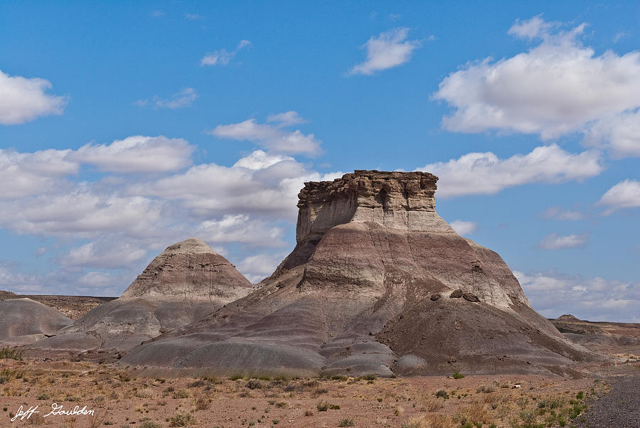 Arizona Desert and Mesa Photograph by Jeff Goulden