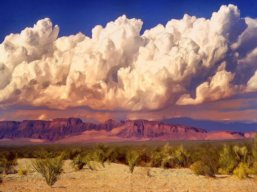 Arizona Monsoon Painting by Dominic Piperata
