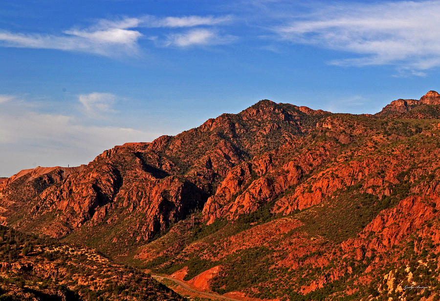 Arizona Mountains Photograph by George Bostian