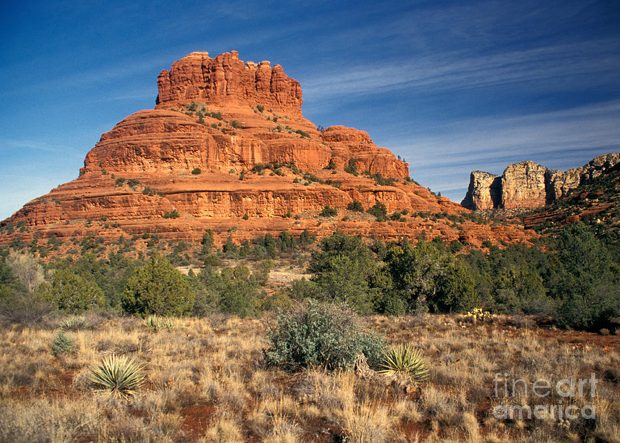 Arizona Sedona Bell Rock  Photograph by American School