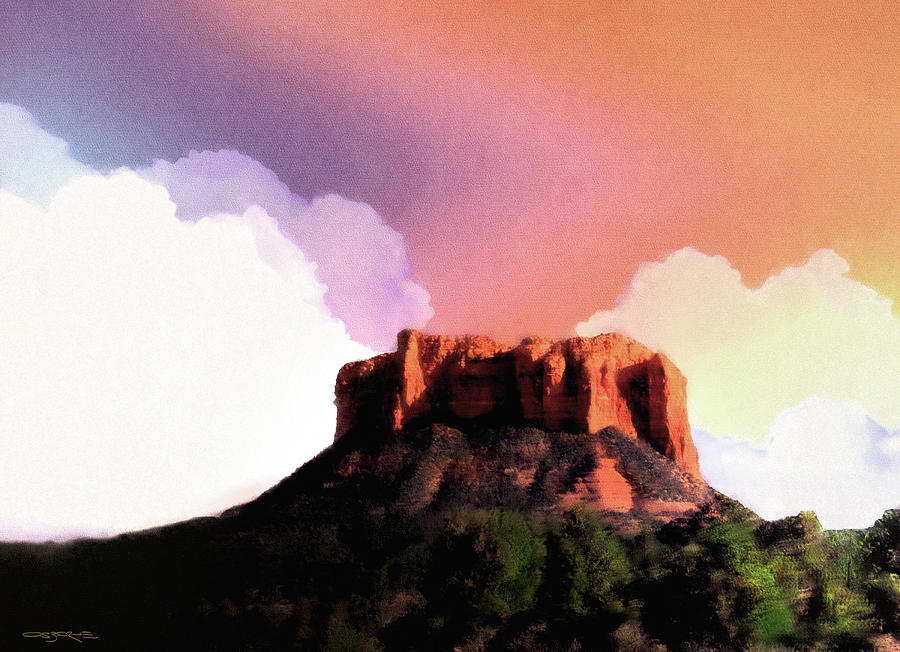 Arizona Sky Painting by Patrick J Osborne