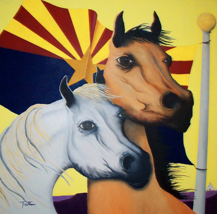 Arizona Spirit Painting by Patrick Trotter