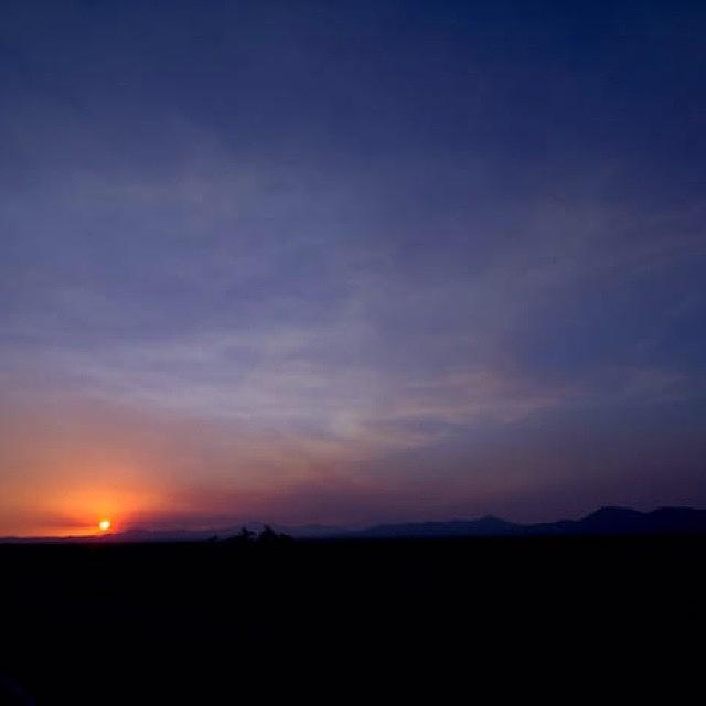 Sunset Photograph - Arizona Sunset | Interstate 10 | by Christy LaSalle