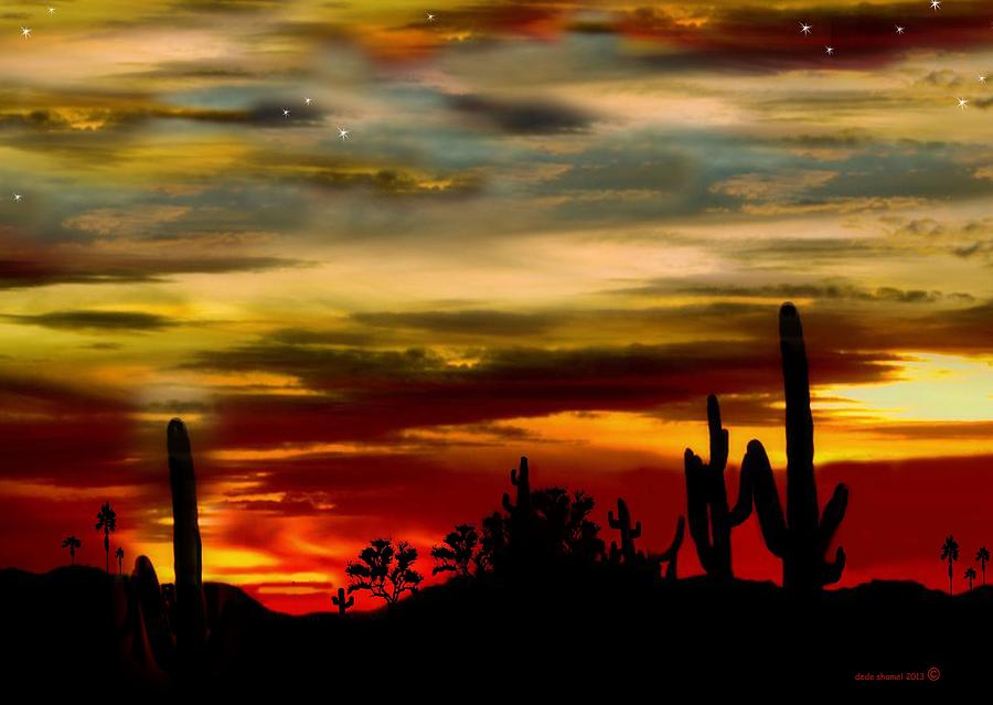 Arizona Sunset Photograph by Dede Shamel Davalos | Fine Art America