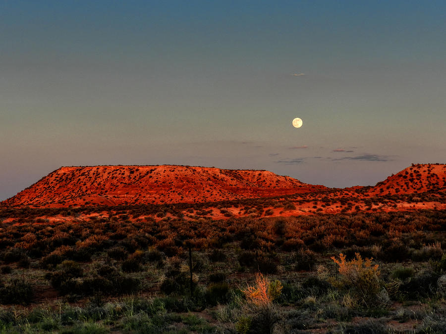 Arizona Supermoon 002 Photograph by Lance Vaughn