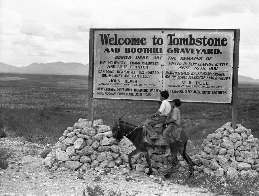 Arizona Tombstone, 1937 Photograph by Granger