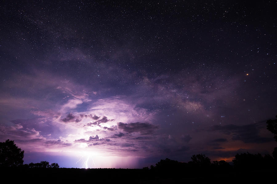 Arizona's Night Sky Photograph by Adam Schallau