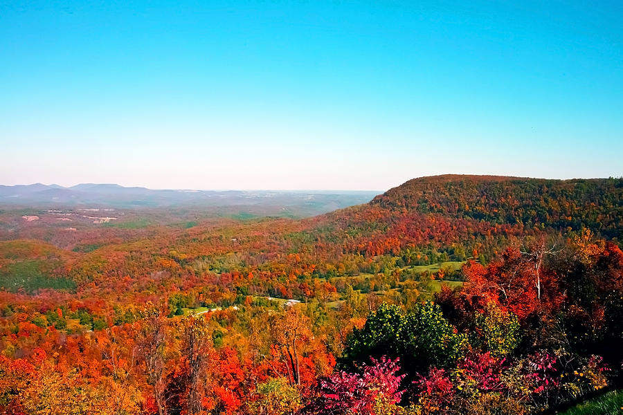 Fall Photograph - Arkansas Autumn by Al Blount