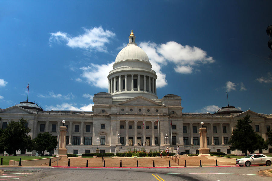Arkansas State Capital Building Photograph by Robert Camp