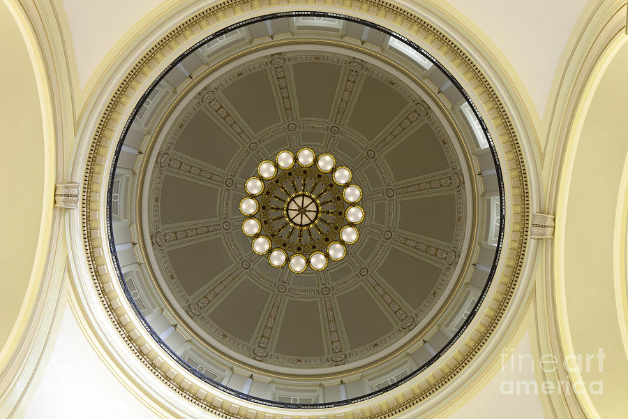Arkansas State Capitol building dome Photograph by Anthony Totah