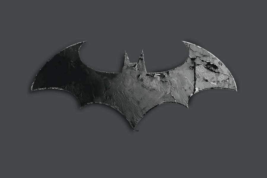 Batman Movie Digital Art - Arkham City - Bat Logo by Brand A