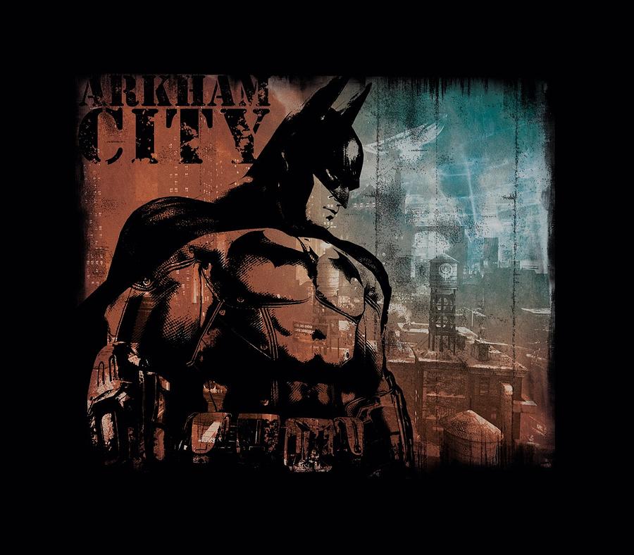 Batman Movie Digital Art - Arkham City - City Knockout by Brand A