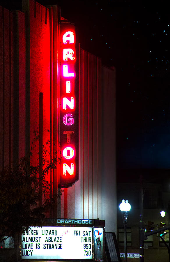 Arlington Cinema And Drafthouse II Photograph by Mark Andrew Thomas