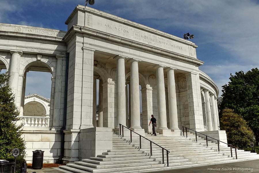 Arlington Memorial Amphitheater Photograph by Maurice Smith - Fine Art ...