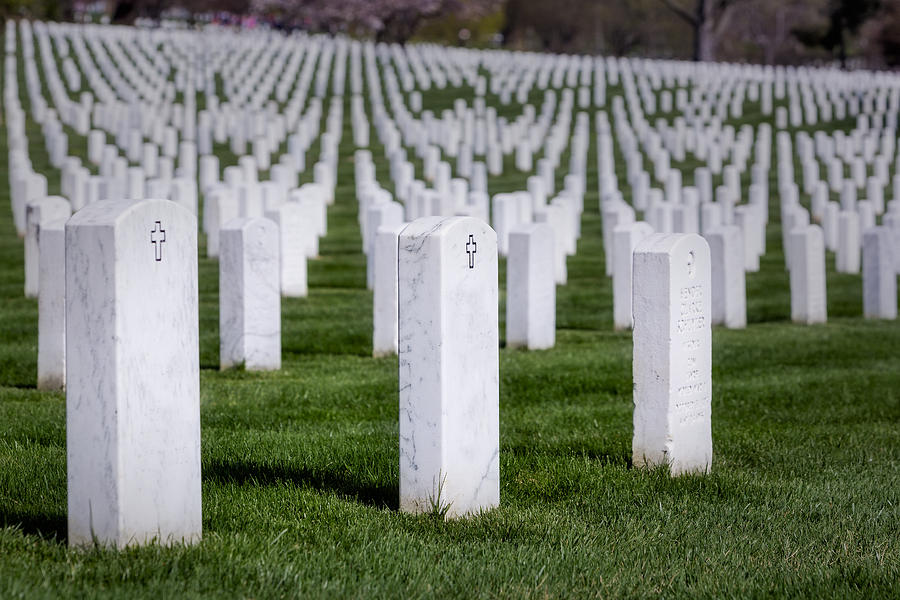 Arlington National Cemeterey Photograph by Susan Candelario