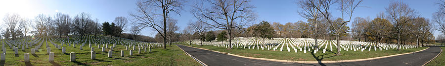 Arlington National Cemetery Panorama 2 Photograph by Metro DC Photography