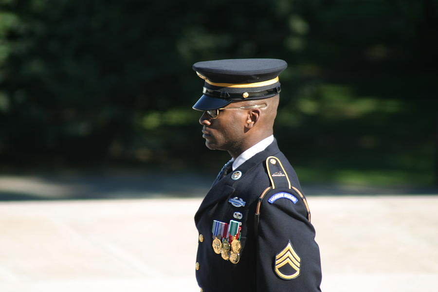 Arlington Photograph - Arlington National Cemetery - Tomb of the Unknown Soldier - 121211 by DC Photographer