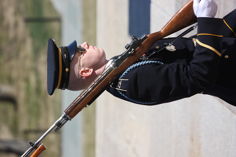 Arlington Photograph - Arlington National Cemetery - Tomb of the Unknown Soldier - 121227 by DC Photographer