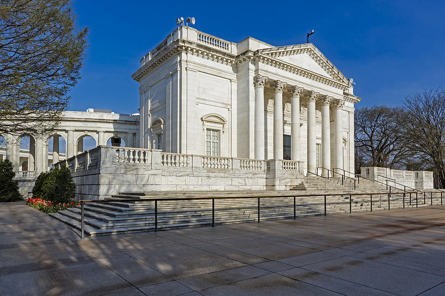Washington D.c. Photograph - Arlington National Memorial Amphitheater by Susan Candelario