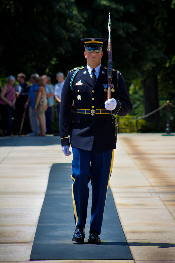 Arlington Soldier at Arlington  Photograph by John McGraw