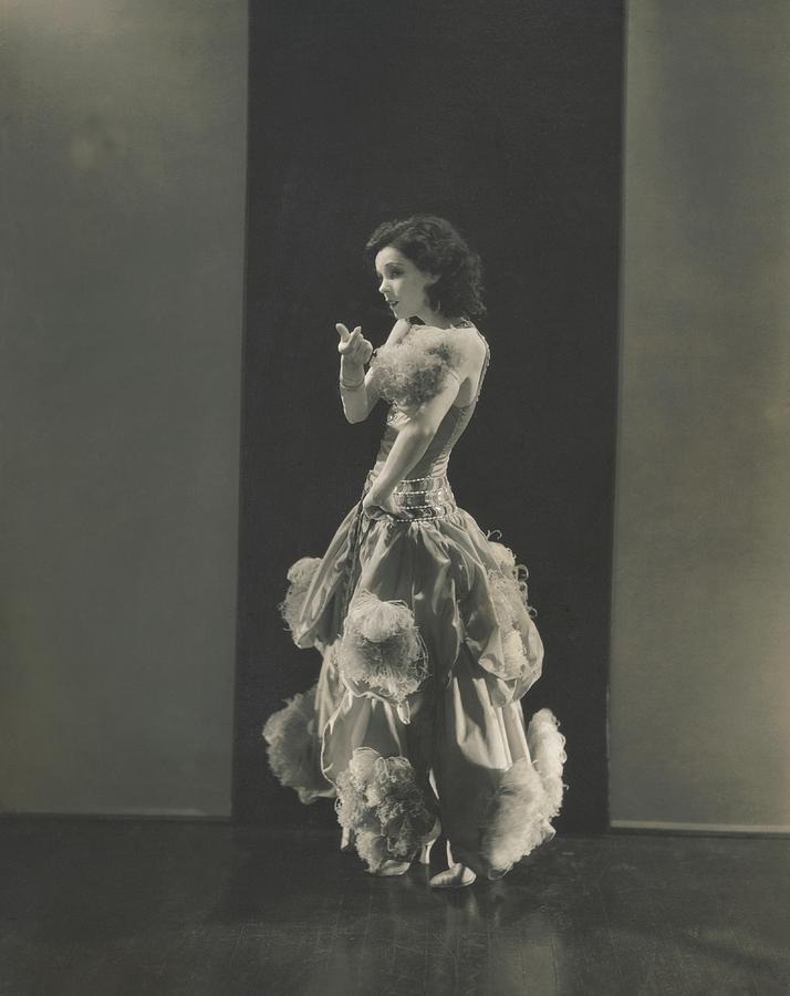 Armida In Nina Rosa Photograph by Edward Steichen