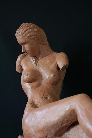 Armless - front - study Sculpture by Florence Fitzgerald