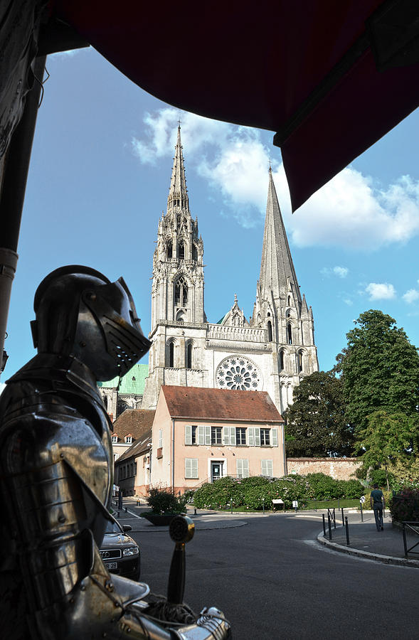 Armor and Chartres Cathedral Photograph by RicardMN Photography